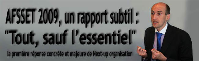 AFSSET 2009 Rapport